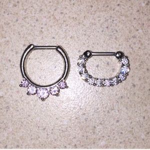 Set of septum clickers